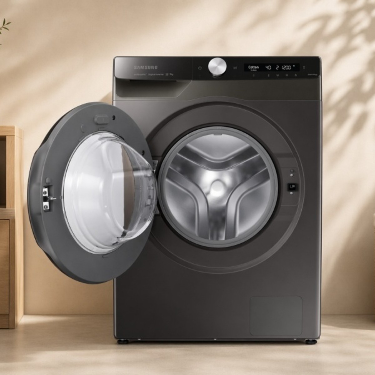 Стиральная машина Samsung WW80AK6S24ANLT серый