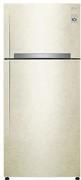 Холодильник LG GN-H702HEHL бежевый