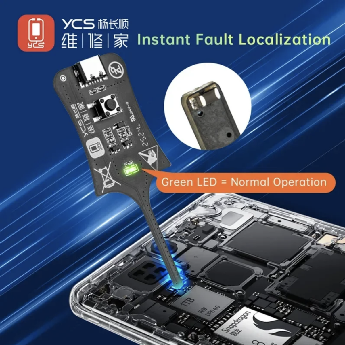 Тестер индуктивности YCS