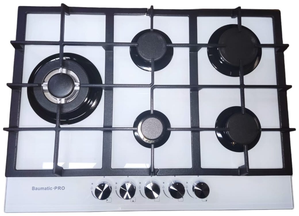 Газовая варочная поверхность Baumatic-PRO PG7051LG-CCW стекло