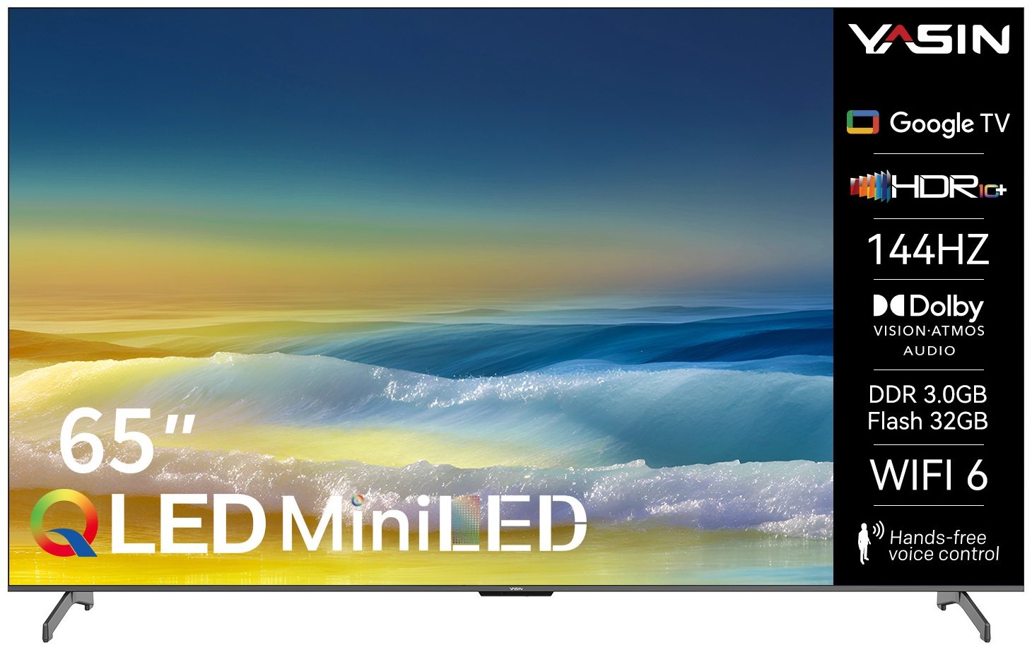 Телевизор Yasin 65M10 PRO