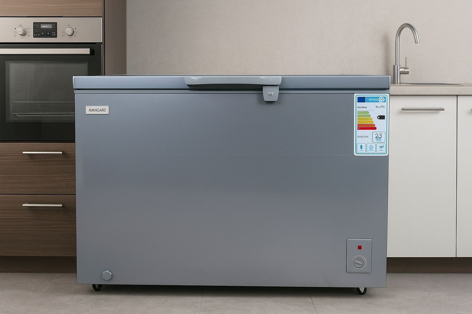 Морозильник BD\BC 350 G серый