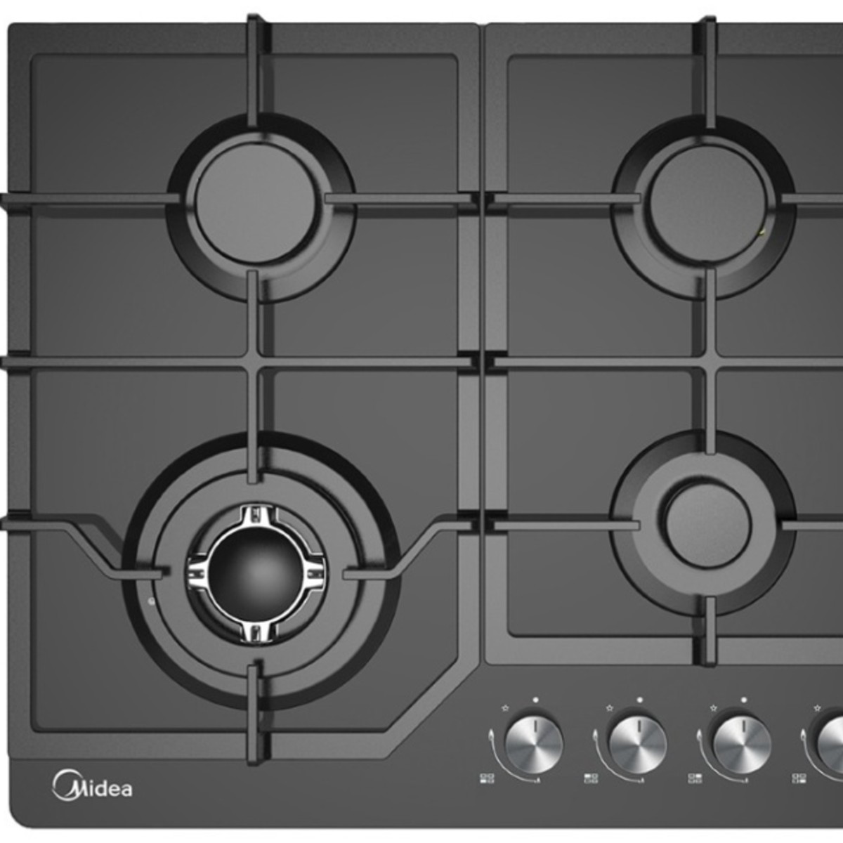 Варочная поверхность Midea MG684TG B черный