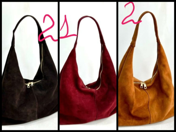 783 Сумка рыж/бордо/шоко