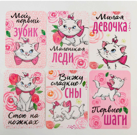 Фотосессияға арналған карталар жинағы Мысық/ Набор карточек для фотосессии Кошечка