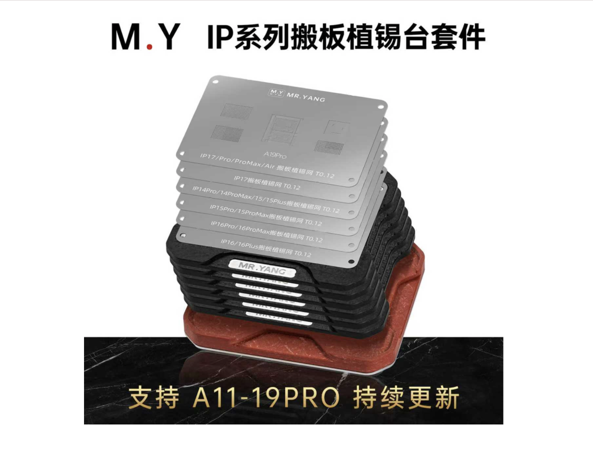 Трафарет процессора M.Y (iPhone A8-A19Pro)