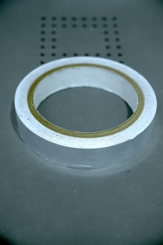 Скотч фольга серебрянный 20mm