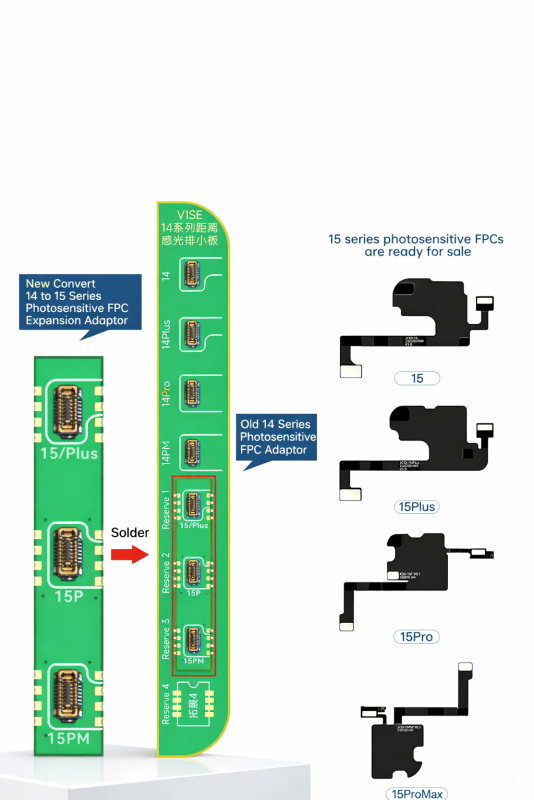 14 to 15 Photosensetive FPC переходник