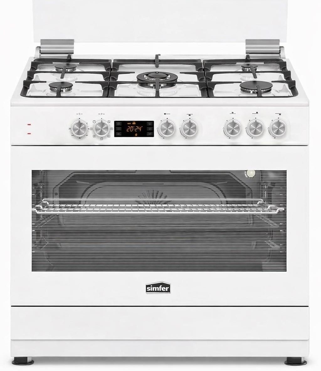 Кухонная плита Simfer F9507 SEWGW белый
