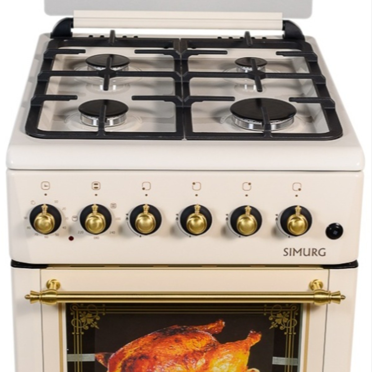 Кухонная плита SIMURG FK 6406 GAZR бежевый