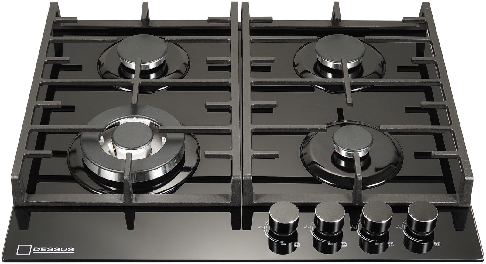 Газовая поверхность Dessus DCG-64005B стекло