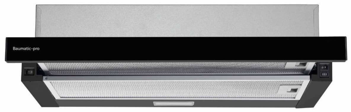 Вытяжка Baumatic-PRO TH0960B металл черный