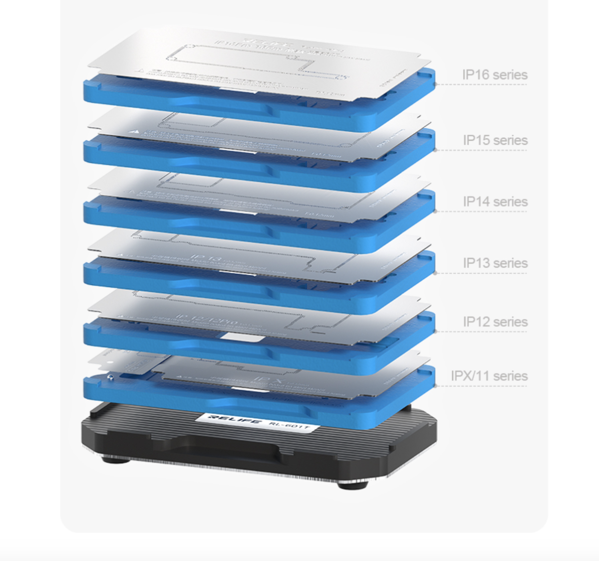 Межплатный трафарет X-16PM от RELIFE RL-601T