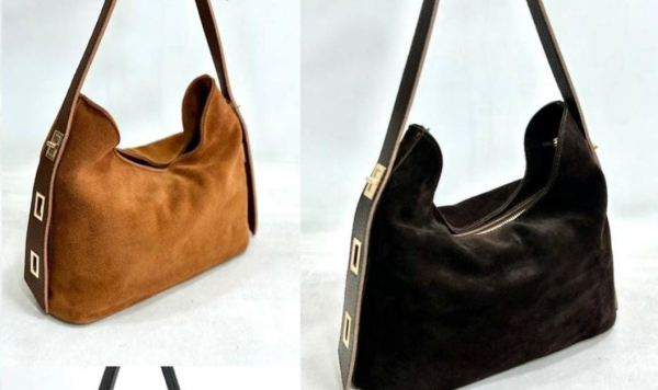 777 Сумка рыж/шоко замша