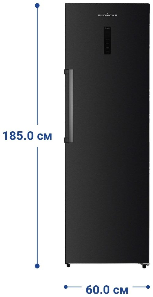Морозильник SNOWCAP FR NF 307 BI черный