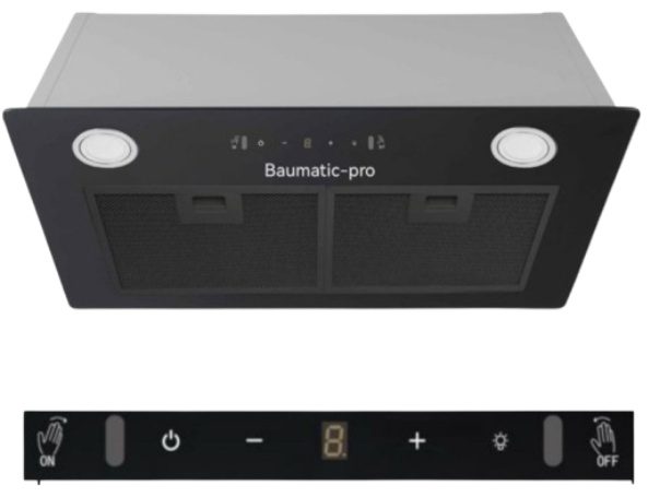 Вытяжка Baumatic-PRO TB0872 Black