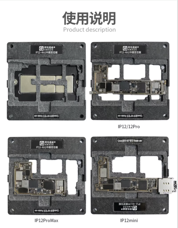 Межплатный трафарет X-16PM от AMAOE
