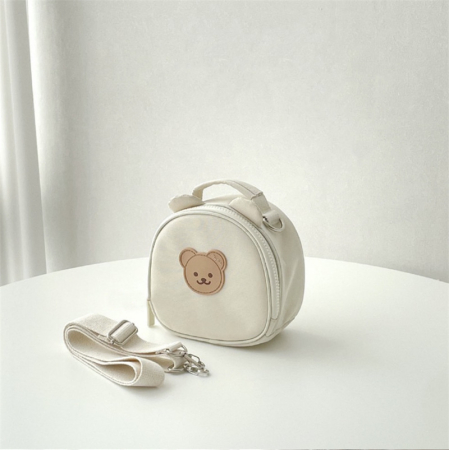 Мини сумочка Мишка, айвори