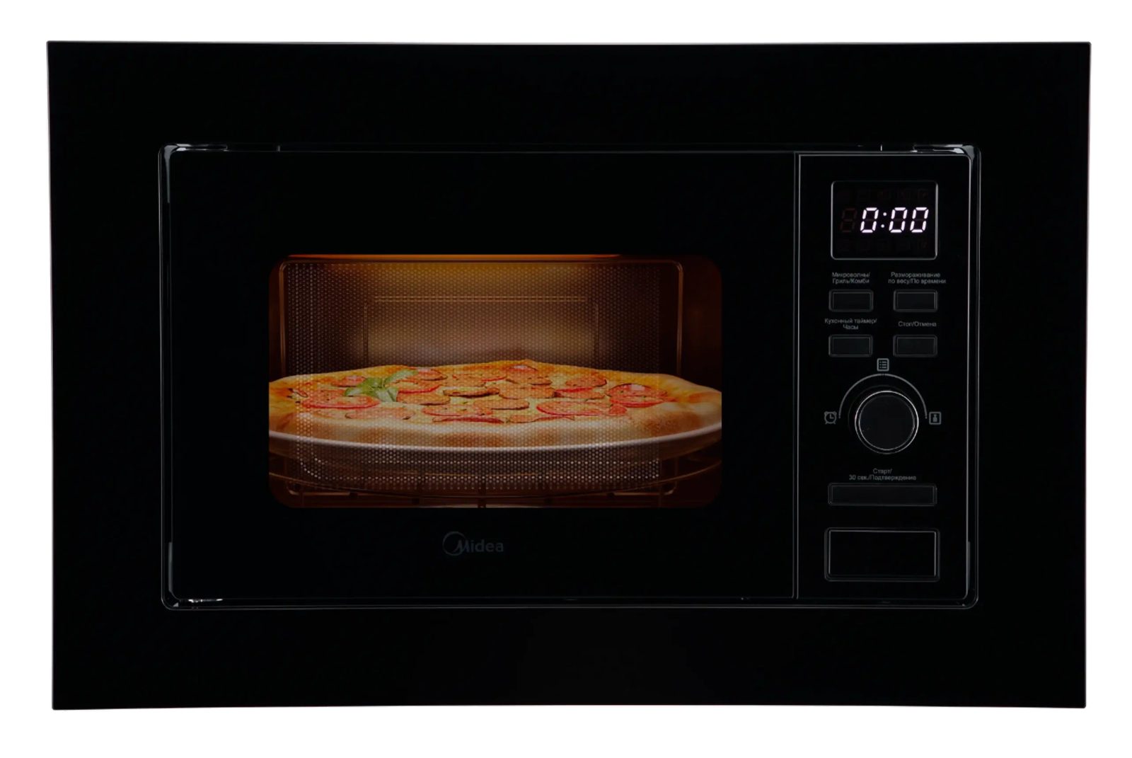 Встраиваемая микроволновая печь Midea MMWB205BB-GB