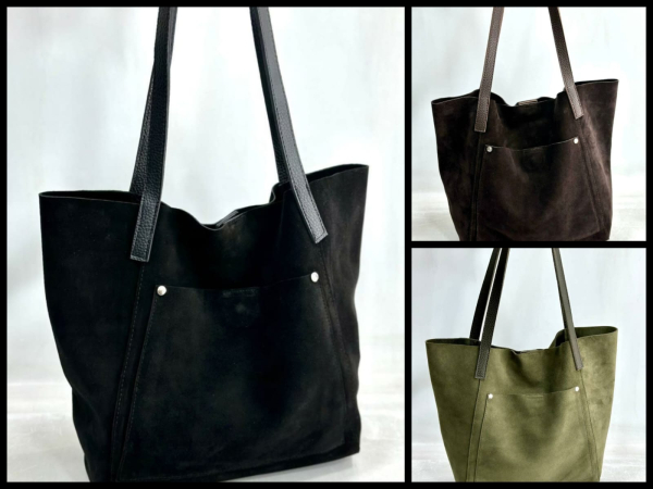 1294 G Сумка зел/кор/черн