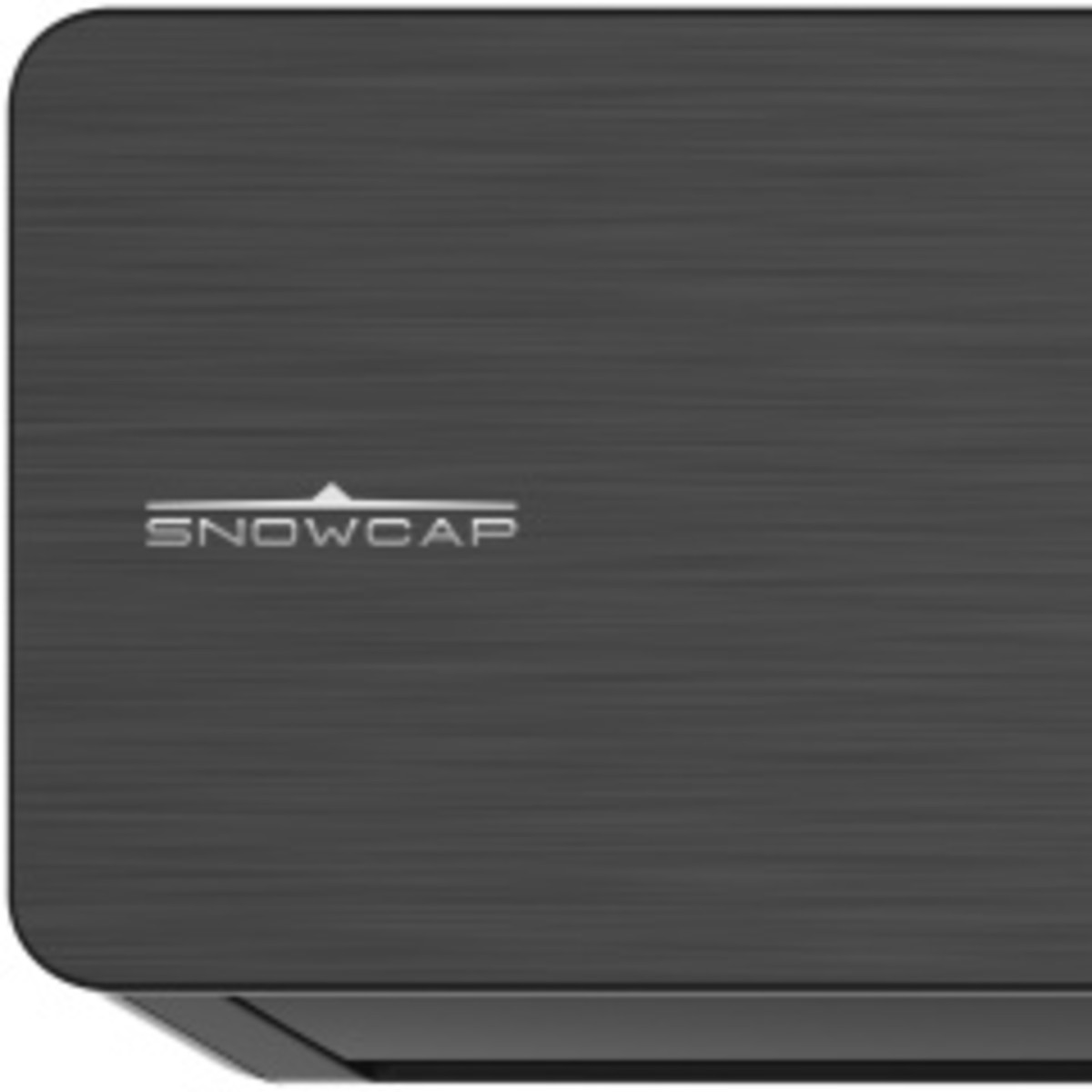 SNOWCAP AC 12 DC B/I черный + монтажный комплект