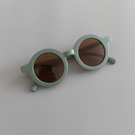 Очки солнцезащитные круглые хакки