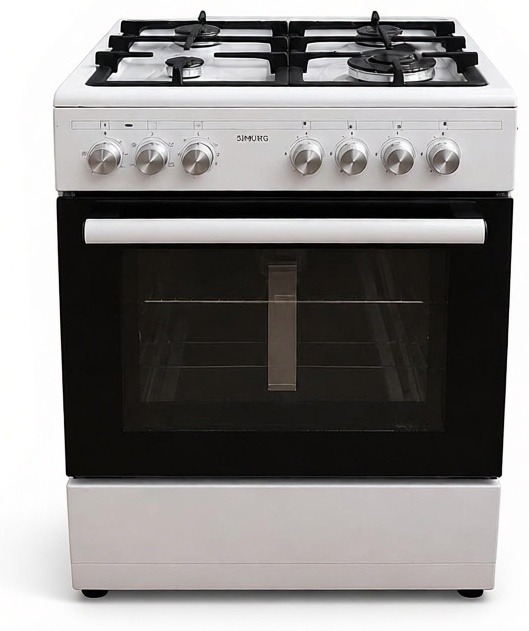 Кухонная плита Simurg SF 6541 WH белый