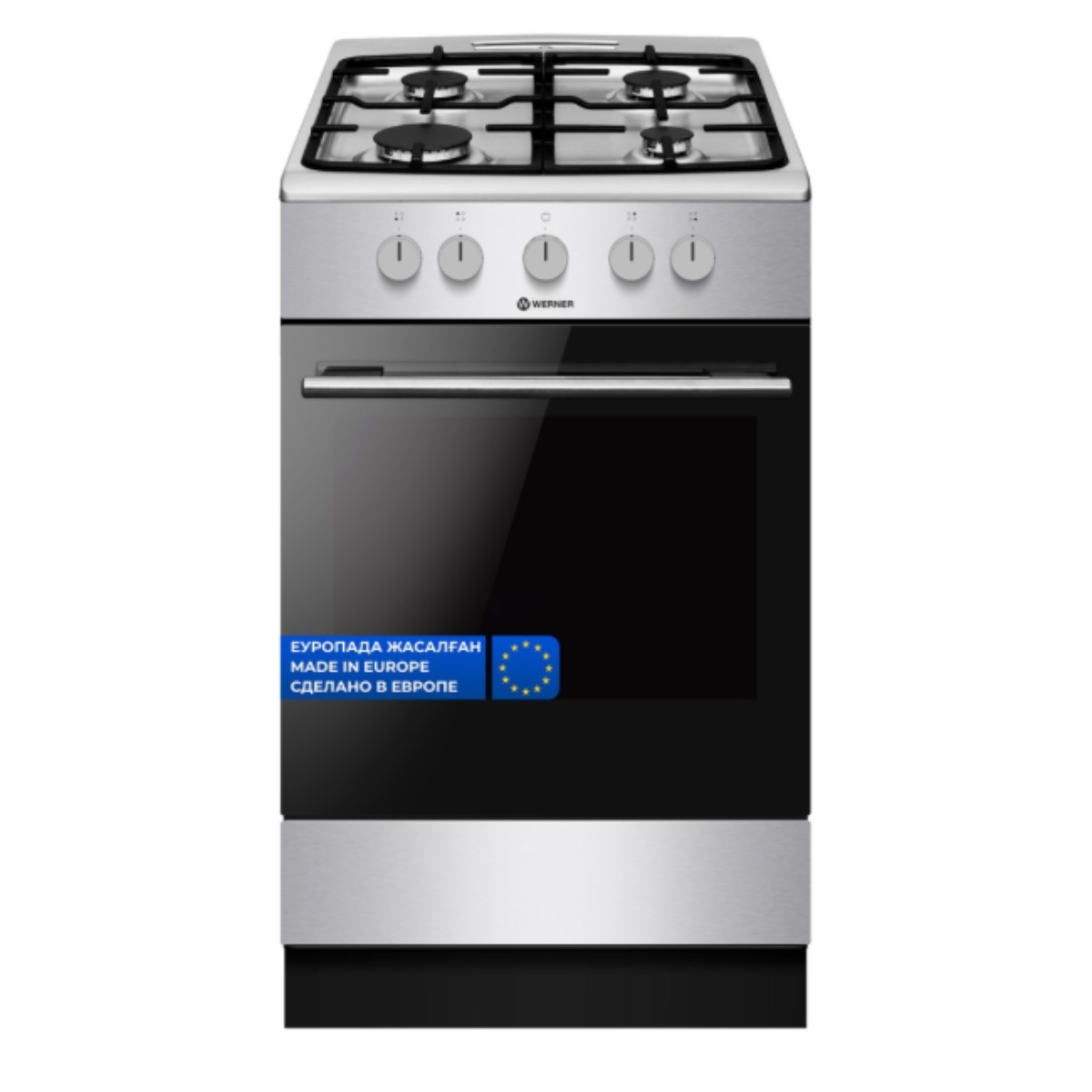 Кухонная плита Werner WCG51007G серый
