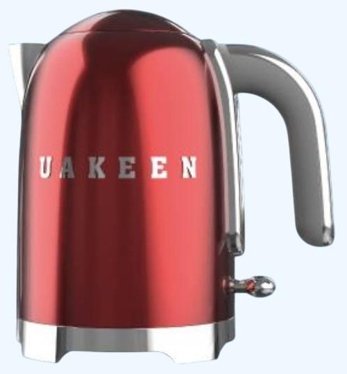 Электрический чайник Uakeen ZL-032 красный